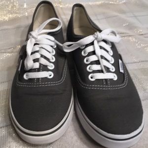 Vans gray sneakers women’s size 7.5